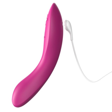 We-Vibe Rave 2 - лучший вибратор для точки G (2 мотора, приложение We-Connect) розовый